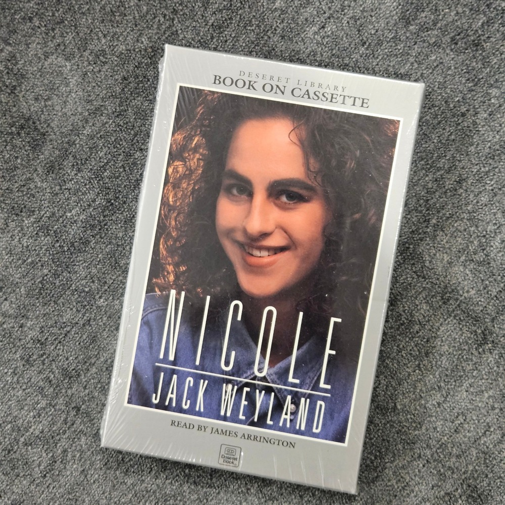 Nicole Jack Weyland Deseret Library Book on‎ Cassette Audio Book 1993 Sealed